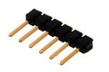 6 pin single row male photo